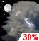 Wednesday Night: Chance Showers And Thunderstorms