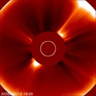 Latest LASCO C2 image of the Sun