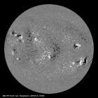 Latest SDO/HMI Magnetogram image of the Sun