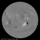 Latest SDO/HMI Magnetogram image of the Sun