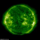 SOHO EIT 195 image of the sun