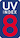 uv 8.3index rounded