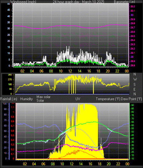 24 Hour Graph for Day 10
