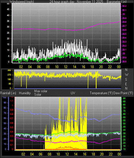 24 Hour Graph for Day 11