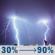 Tonight: A chance of showers and thunderstorms between 10pm and midnight, then showers and thunderstorms likely between midnight and 1am, then patchy fog and showers and thunderstorms. Mostly cloudy, with a low around 61. Southwest wind 3 to 15 mph, with gusts as high as 29 mph. Chance of precipitation is 90%. New rainfall amounts between a quarter and half of an inch possible. Tonight: Chance Showers And Thunderstorms then Showers And Thunderstorms Likely