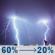 Tuesday Night: Showers and thunderstorms likely before 4am. Mostly cloudy, with a low around 58. North wind 6 to 9 mph. Chance of precipitation is 60%. Tuesday Night: Showers And Thunderstorms Likely
