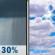 Today: Chance Rain Showers then Mostly Cloudy