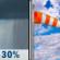 Saturday: Chance Rain Showers then Partly Sunny