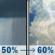 Thursday: A chance of rain showers before 2pm, then showers and thunderstorms likely. Partly sunny, with a high near 83. South wind 3 to 18 mph, with gusts as high as 31 mph. Chance of precipitation is 60%. Thursday: Showers And Thunderstorms Likely