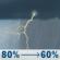 Tuesday: Showers and thunderstorms before 1pm, then a chance of showers and thunderstorms. Mostly cloudy, with a high near 75. Northeast wind around 10 mph, with gusts as high as 21 mph. Chance of precipitation is 80%. Tuesday: Showers And Thunderstorms
