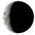 Waning Crescent, 24 days, 0 hours, 53 minutes in cycle