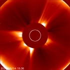 Latest LASCO C2 image of the Sun