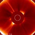 Latest LASCO C2 image of the Sun