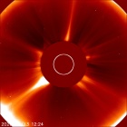 Latest LASCO C2 image of the Sun