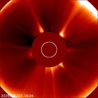 Latest LASCO C2 image of the Sun