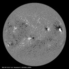 Latest SDO/HMI Magnetogram image of the Sun