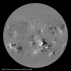 Latest SDO/HMI Magnetogram image of the Sun
