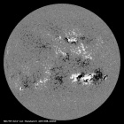 Latest SDO/HMI Magnetogram image of the Sun