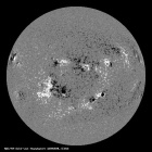 Latest SDO/HMI Magnetogram image of the Sun