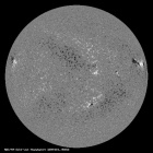 Latest SDO/HMI Magnetogram image of the Sun