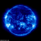 Click for time-lapse image of the sun