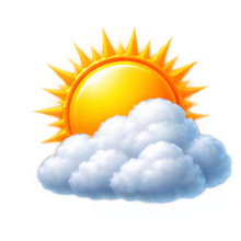 Mostly Cloudy/dry