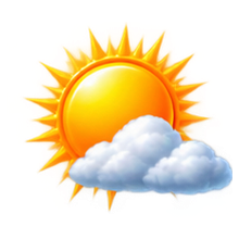 Partly Cloudy/dry