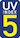 uv 4.7index rounded